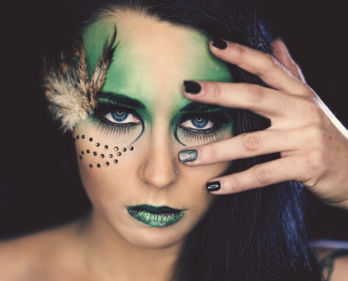 Green Extreme MakeUp
