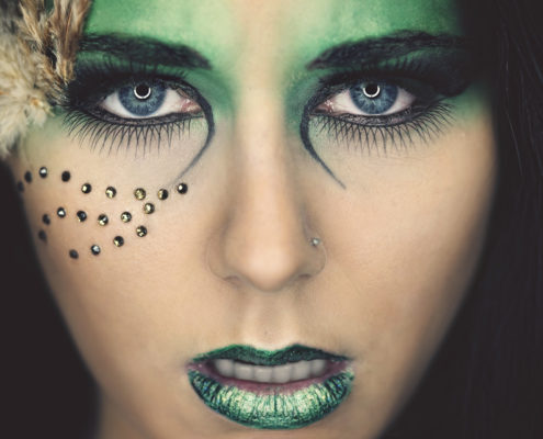 Green Extreme MakeUp