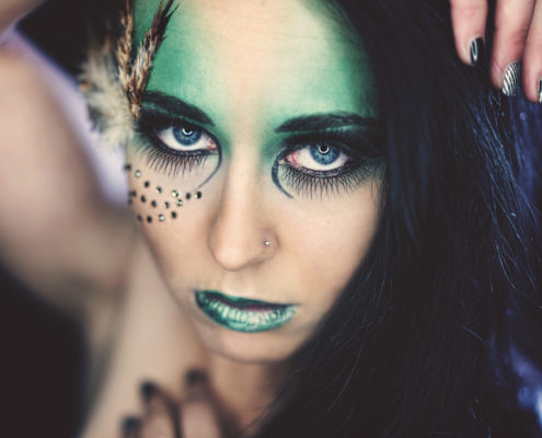 Green Extreme MakeUp