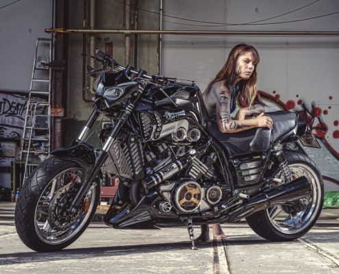 Yamaha Vmax und Airbrush